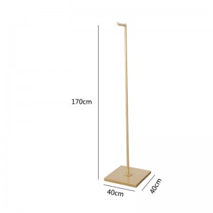 TMJ PP-566 Vouwbare instelbare metalen zware kleding kleding Rack